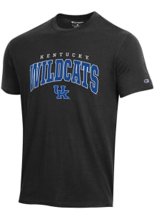 Champion Kentucky Wildcats Black Stadium Short Sleeve T Shirt