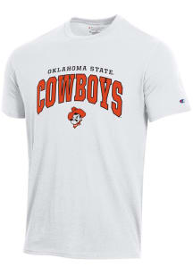 Champion Oklahoma State Cowboys White Stadium Short Sleeve T Shirt