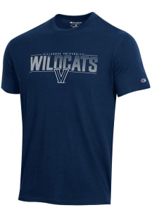 Champion Villanova Wildcats Navy Blue Stadium Short Sleeve T Shirt
