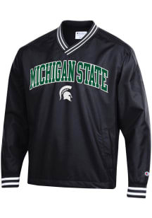 Champion Michigan State Spartans Mens Black Scout Pullover Jackets