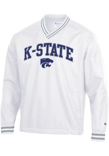 Champion K-State Wildcats Mens White Scout Pullover Jackets