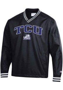 Champion TCU Horned Frogs Mens Black Scout Pullover Jackets