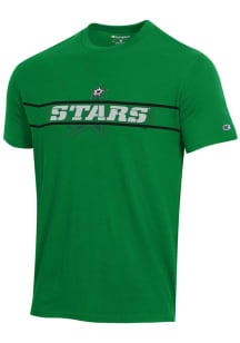 Champion Dallas Stars Kelly Green Team Name Short Sleeve T Shirt