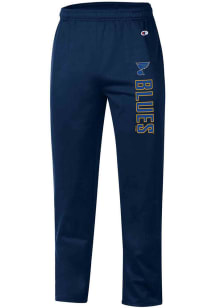 Champion St Louis Blues Mens Navy Blue RECYCLED POLY Pants