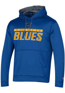 Champion St Louis Blues Mens Blue Team Name Hood