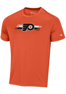 Champion Philadelphia Flyers Orange IMPACT Short Sleeve T Shirt
