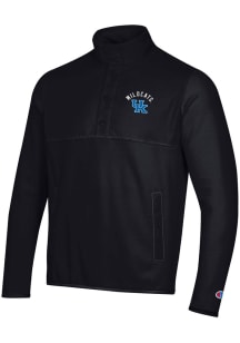 Champion Kentucky Wildcats Mens Black Explorer Fleece Long Sleeve 1/4 Zip Pullover