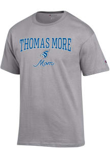 Champion Thomas More Saints Womens Grey Mom Short Sleeve T-Shirt