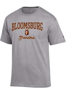 Champion Bloomsburg University Huskies Womens Grey Grandma Short Sleeve T-Shirt