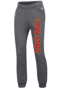Champion Iowa State Cyclones Youth Charcoal Powerblend Jogger Sweatpants