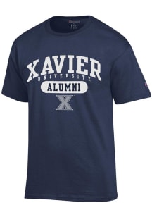 Champion Xavier Musketeers Navy Blue Alumni Pill Short Sleeve T Shirt