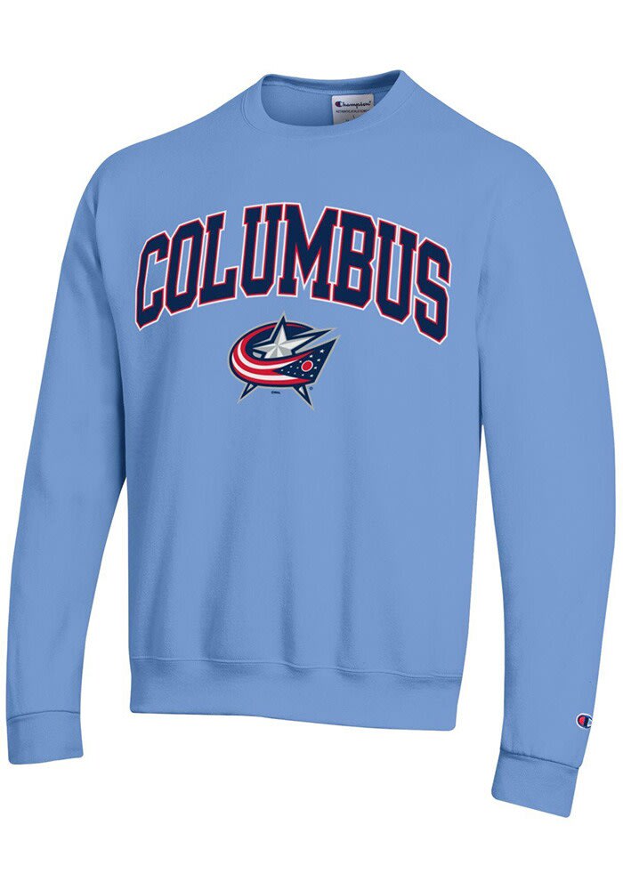 Blue jackets crewneck on sale sweatshirt