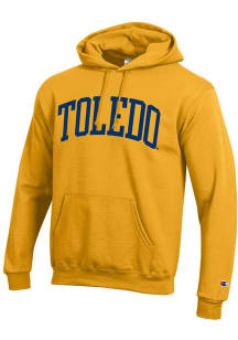 Champion Toledo Rockets Mens Gold Arch Name Long Sleeve Hoodie