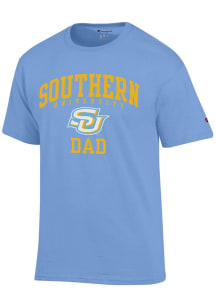Champion Southern University Jaguars Light Blue Dad Number One Short Sleeve T Shirt