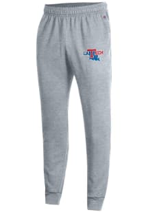 Champion Louisiana Tech Bulldogs Mens Grey Primary Logo Sweatpants