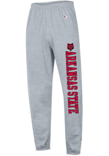 Champion Arkansas State Red Wolves Mens Grey Powerblend Closed Botton Sweatpants