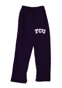 TCU Horned Frogs Baby Purple Logo Bottoms Sweatpants