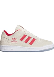 Forum 84 Low CL Indiana Hoosiers Mens Shoes - Red