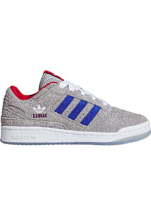Adidas Kansas Jayhawks Blue Forum 84 Low CL Mens Shoes