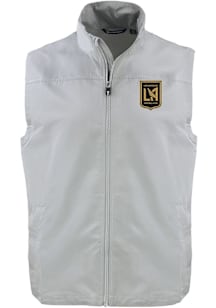 Cutter and Buck Los Angeles FC Mens Grey Charter Sleeveless Jacket