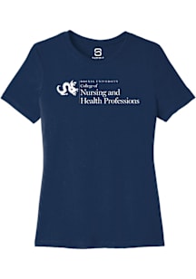 Summit Sportswear Drexel Dragons Womens Navy Blue College of Nursing and Health Professions Short..