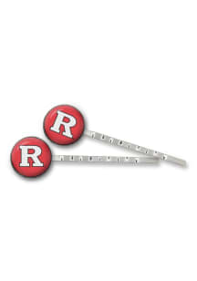 Rutgers Scarlet Knights  Bobby Pin 2pk Kids Hair Barrette - Red