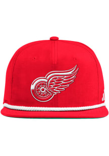 Adidas Detroit Red Wings Red Rope Refresh Mens Snapback Hat