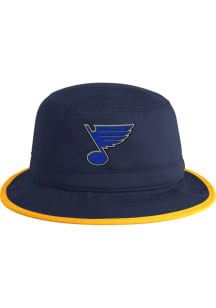 Adidas St Louis Blues Blue Logo Mens Bucket Hat