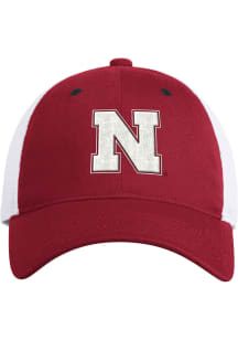 Adidas Nebraska Cornhuskers Mascot Slouch Trucker Adjustable Hat - Red