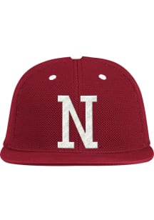 Nebraska Cornhuskers Adidas Baseball On-Field Fitted Hat - Red