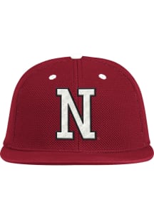 Adidas Nebraska Cornhuskers Mens Red Baseball On-Field Fitted Hat