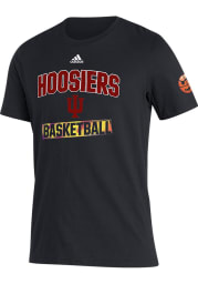 Adidas Indiana Hoosiers Black March Madness Bound Short Sleeve T Shirt
