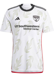 FC Dallas Mens Adidas Replica Soccer AWAY Jersey - White