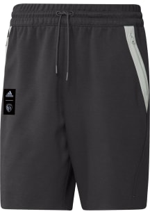 Adidas Sporting Kansas City Mens Black TRAVEL Shorts