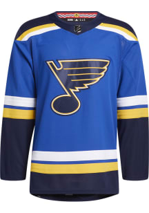 Adidas  St Louis Blues Mens Blue Primegreen Hockey Jersey