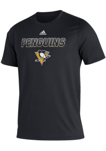 Adidas Pittsburgh Penguins Black Sport Creator Short Sleeve T Shirt