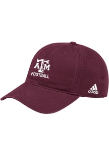 Adidas Texas A&amp;M Aggies Football Washed Slouch Adjustable Hat - Maroon