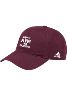 Adidas Texas A&amp;M Aggies Grandpa Washed Slouch Adjustable Hat - Maroon