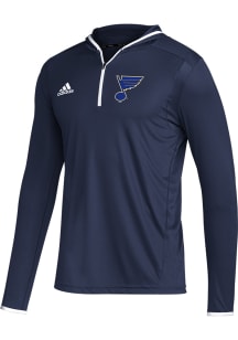 Adidas St Louis Blues Mens Blue Team Issue Hood