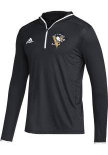 Adidas Pittsburgh Penguins Mens Black Team Issue Hood