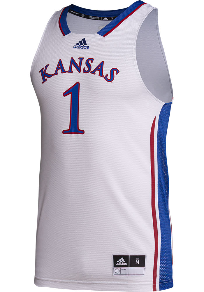 Adidas Kansas Jayhawks Swingman Jersey White