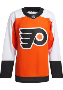 Adidas  Philadelphia Flyers Mens Orange Home Authentic Hockey Jersey
