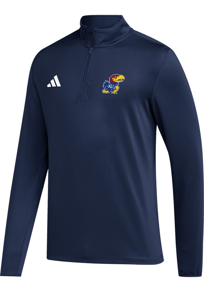 上品な Golf NAVY Mens Jayhawks Kansas Adidas Primary Logo Team 下着・アンダーウェア