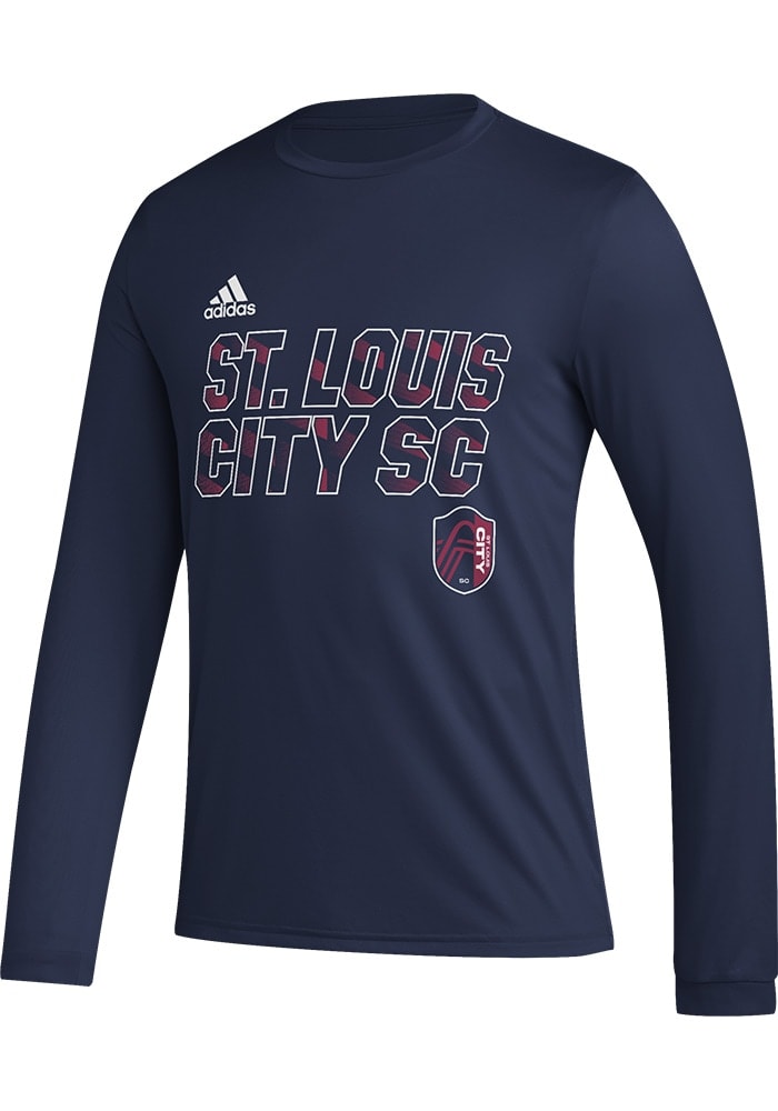 Men's Adidas Red St. Louis City SC 2023 City Kit Replica Jersey Size: Small