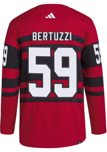 Adidas Tyler Bertuzzi Detroit Red Wings Mens Red 2022 Reverse Retro Hockey Jersey