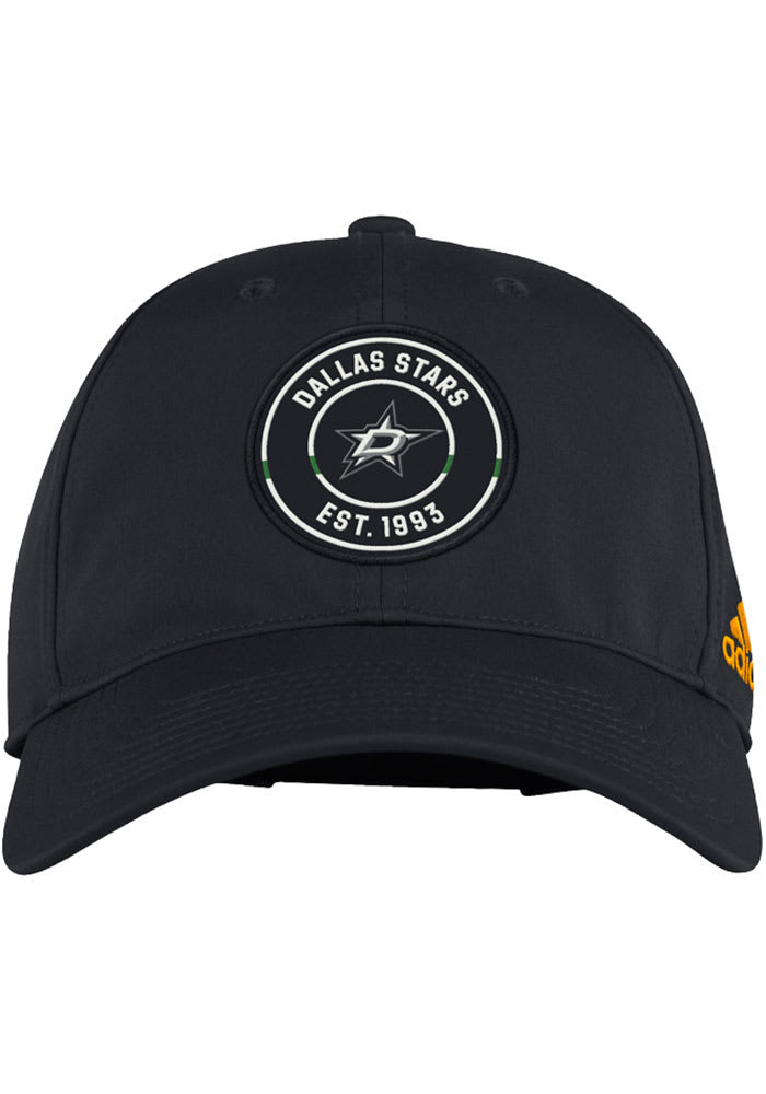 Adidas Dallas Stars Team Circle Slouch Adjustable Hat - Black