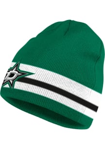 Adidas Dallas Stars Green Coach Beanie Mens Knit Hat