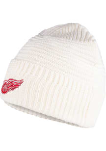 Adidas Detroit Red Wings White Zero Dye Beanie Mens Knit Hat