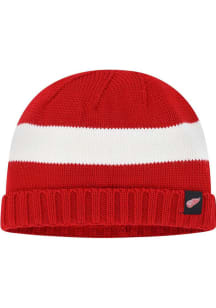 Adidas Detroit Red Wings Red Fisherman Beanie Mens Knit Hat