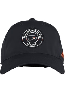 Adidas Philadelphia Flyers Team Circle Slouch Adjustable Hat - Black